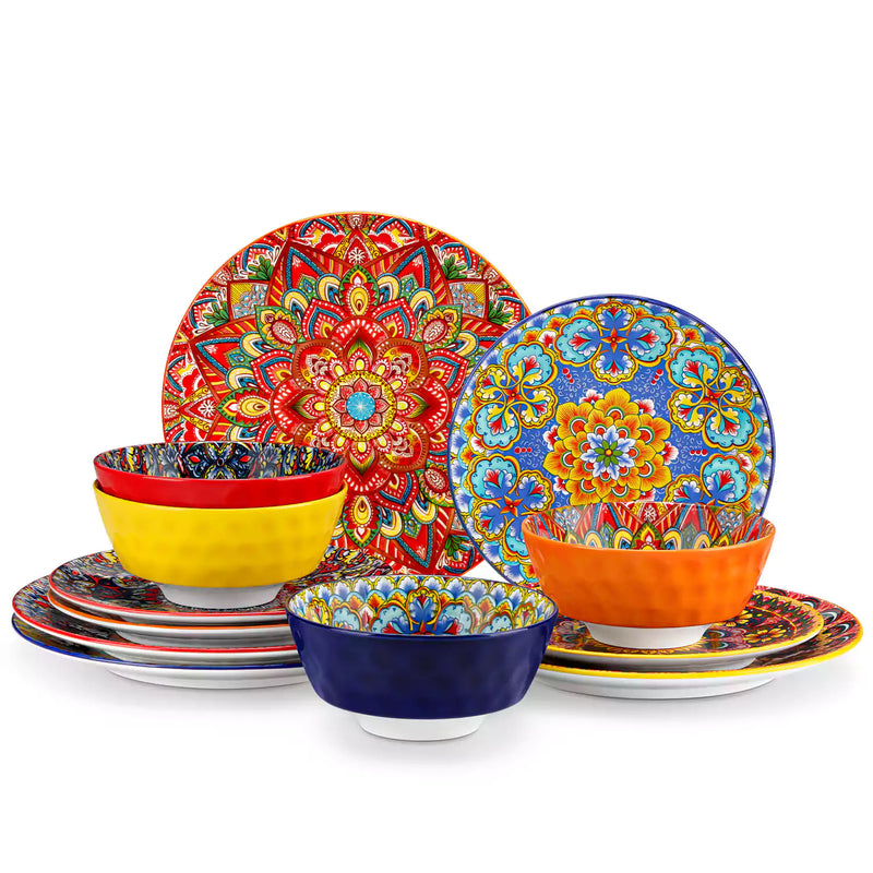 Lumi 12 Piece Dinnerware Set