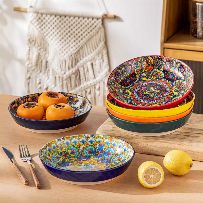 Lumi Pasta Bowls Set of 6 - Image 6