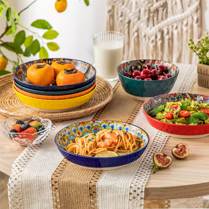 Lumi Pasta Bowls Set of 6 - Image 2