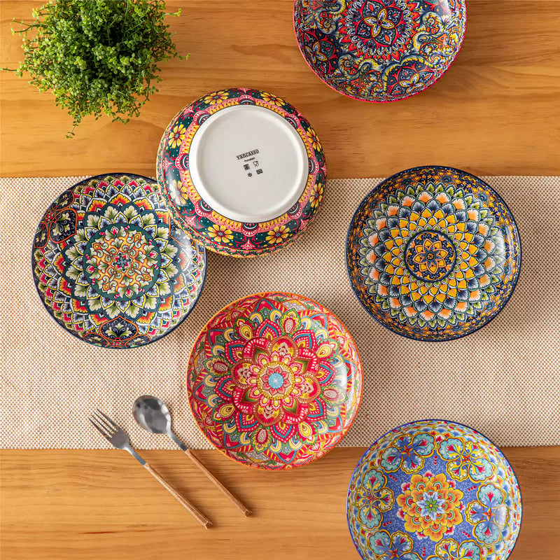 Lumi Double-Sided Pasta Bowls Set of 6 - Image 8