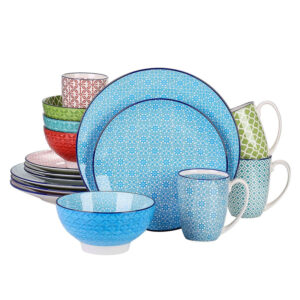 Macaron 16 Piece Dinnerware Set