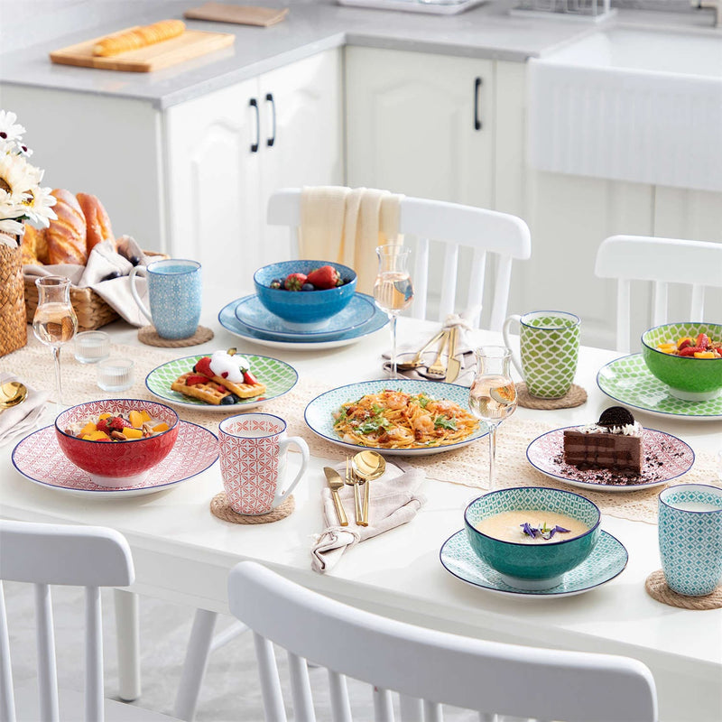 Macaron 16 Piece Dinnerware Set - Image 4
