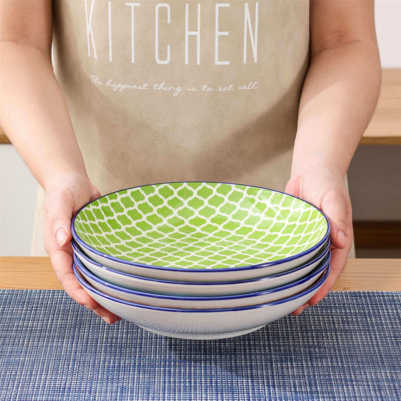 Macaron Soup Plates Set of 4 - Image 3