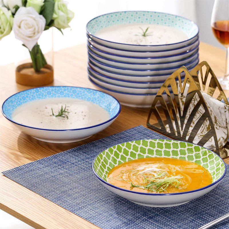 Macaron Soup Plates Set of 4 - Image 6
