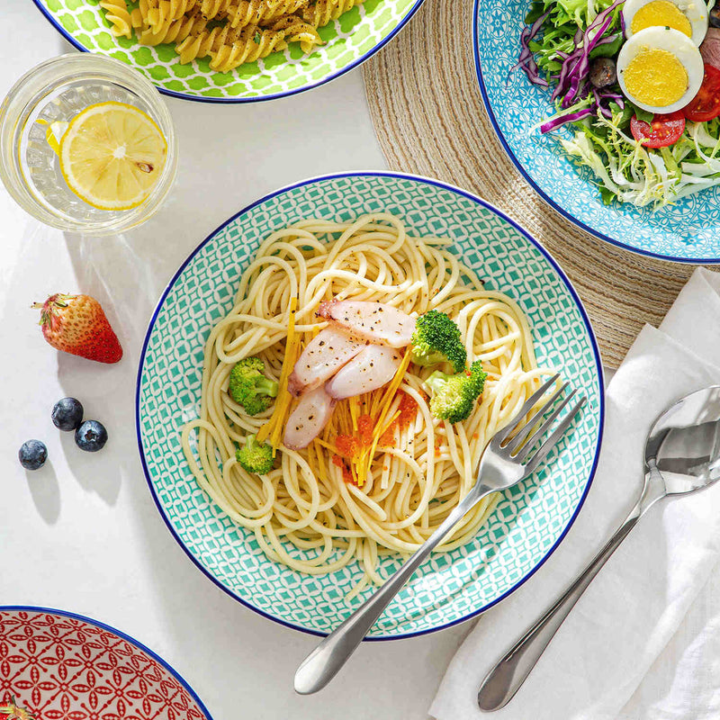 Macaron Pasta Bowls Set of 4 - Image 2