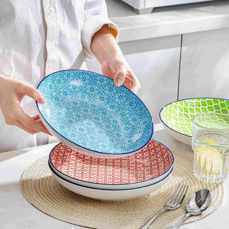 Macaron Pasta Bowls Set of 4 - Image 4