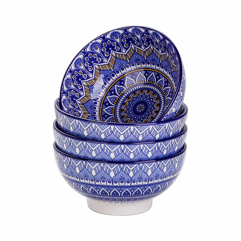 Mandala Cereal Bowls Set of 4