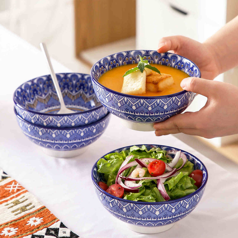 Mandala Cereal Bowls Set of 4 - Image 4