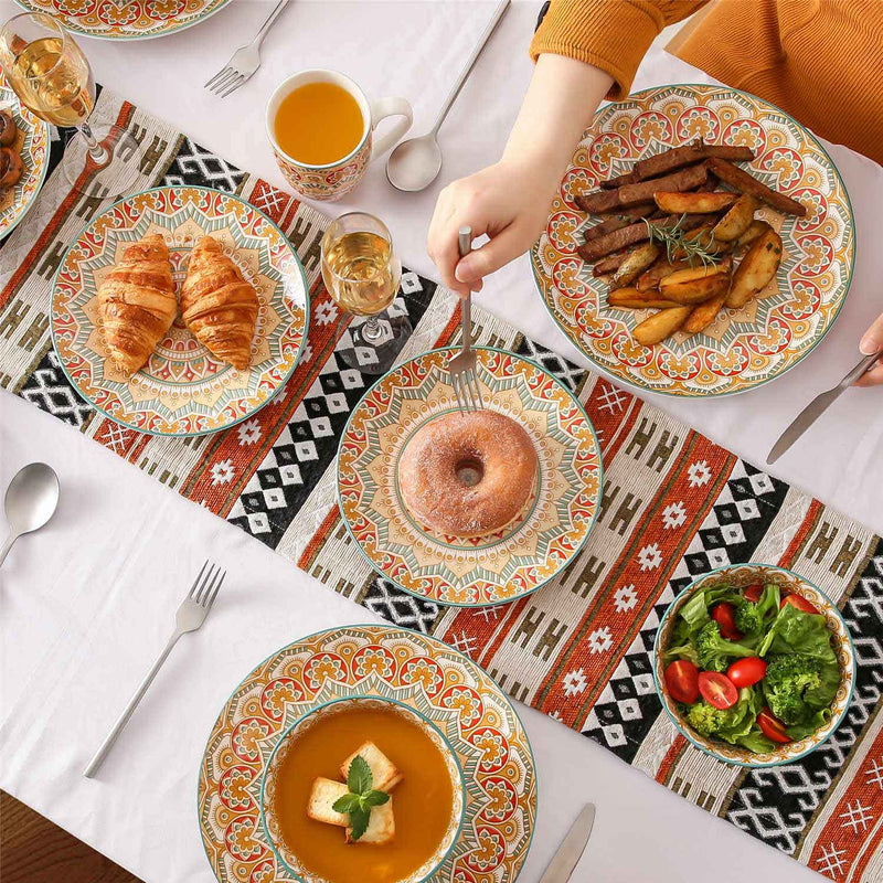 Mandala 16 Piece Dinnerware Set - Image 14