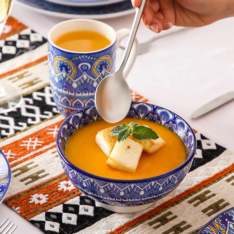 Mandala 16 Piece Dinnerware Set - Image 9