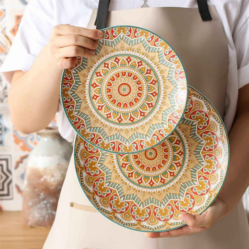 Mandala 16 Piece Dinnerware Set - Image 17