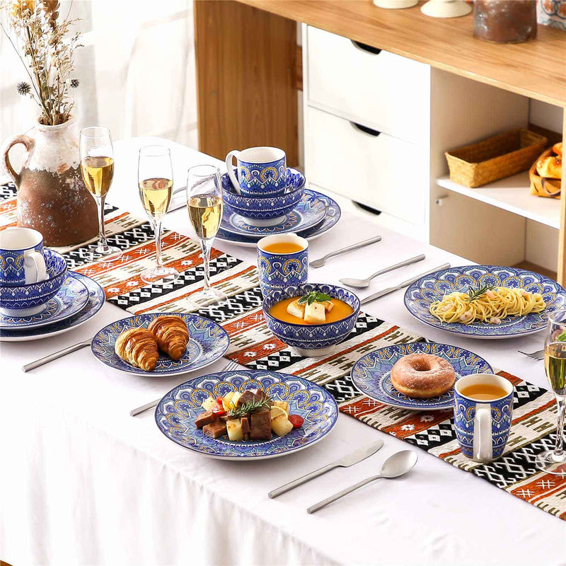 Mandala 16 Piece Dinnerware Set - Image 12