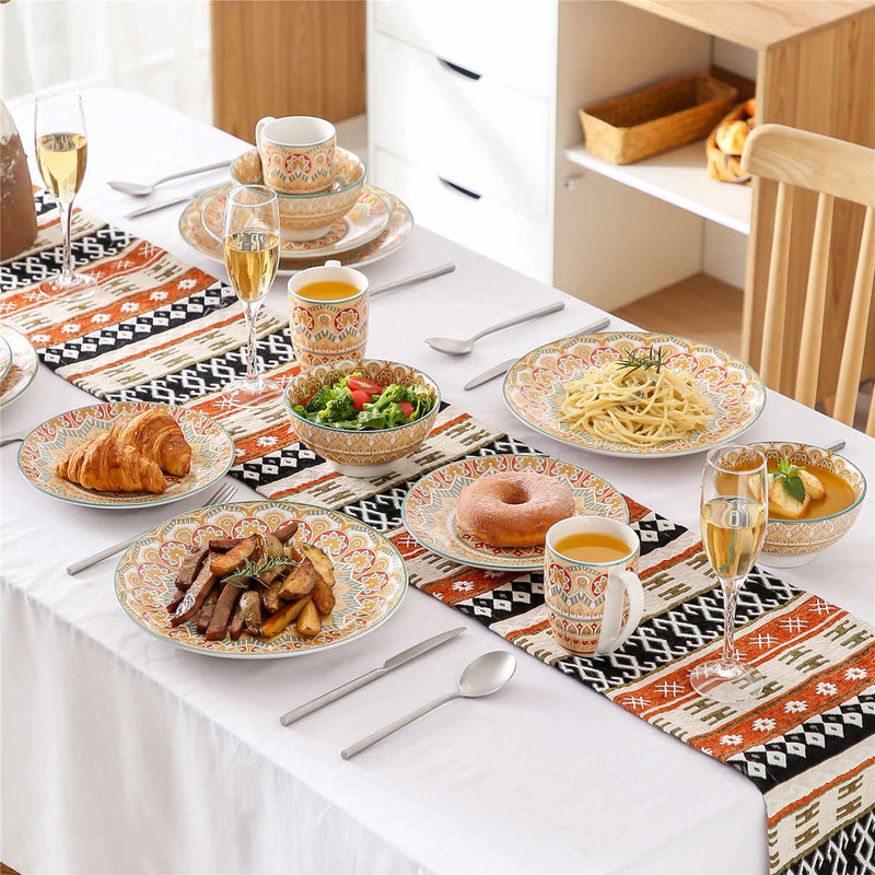 Mandala 16 Piece Dinnerware Set - Image 18