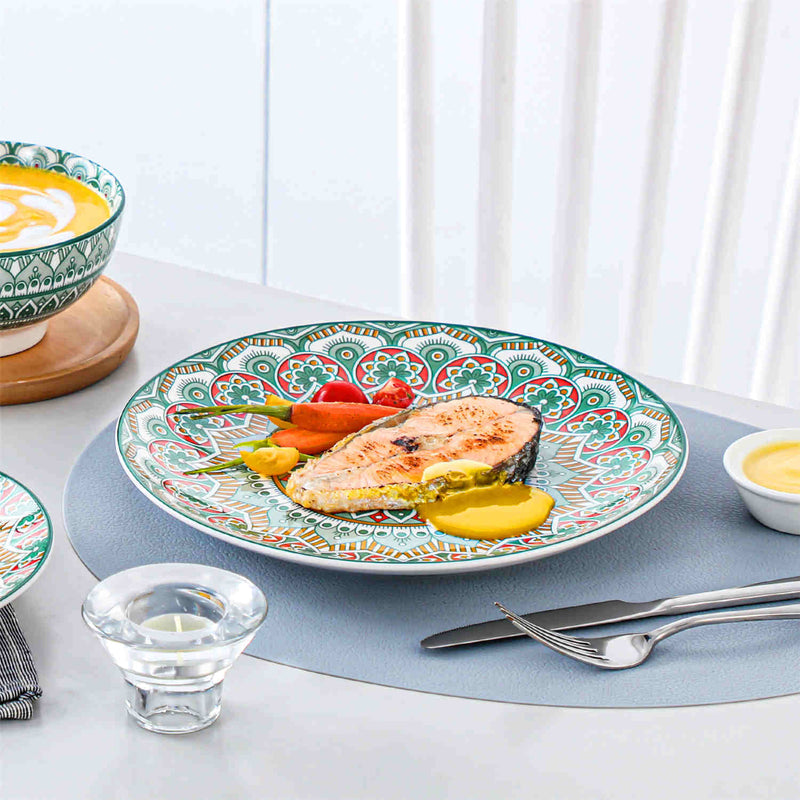 Mandala 12 Piece Dinnerware Set - Image 11