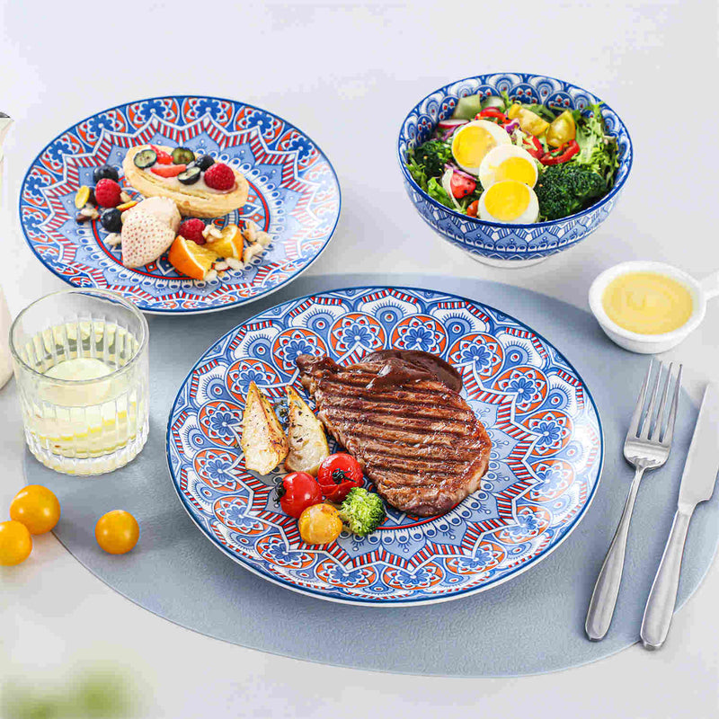 Mandala 12 Piece Dinnerware Set - Image 2