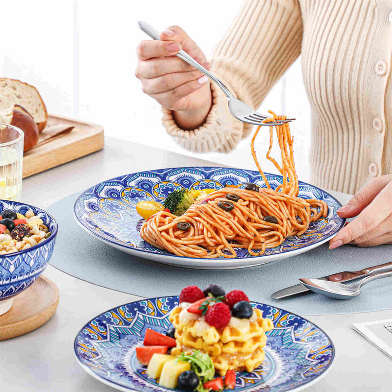 Mandala 12 Piece Dinnerware Set - Image 4