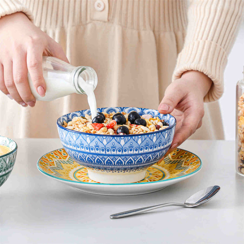Mandala 12 Piece Dinnerware Set - Image 5