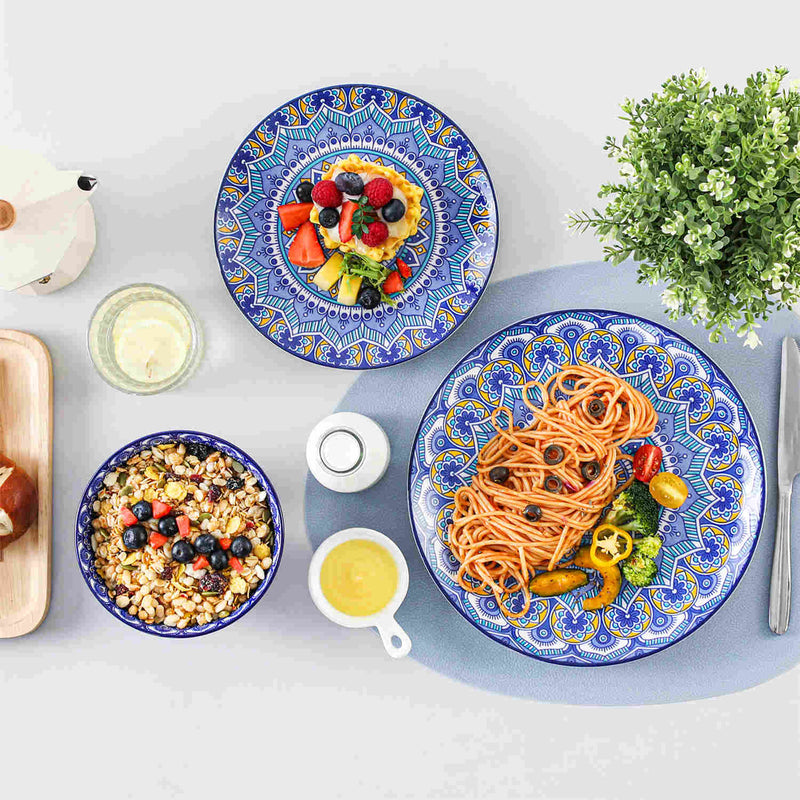 Mandala 12 Piece Dinnerware Set - Image 6