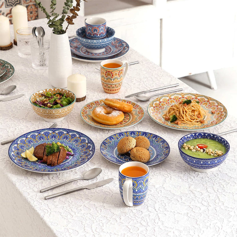 Mandala 16 Piece Dinnerware Set - Image 6