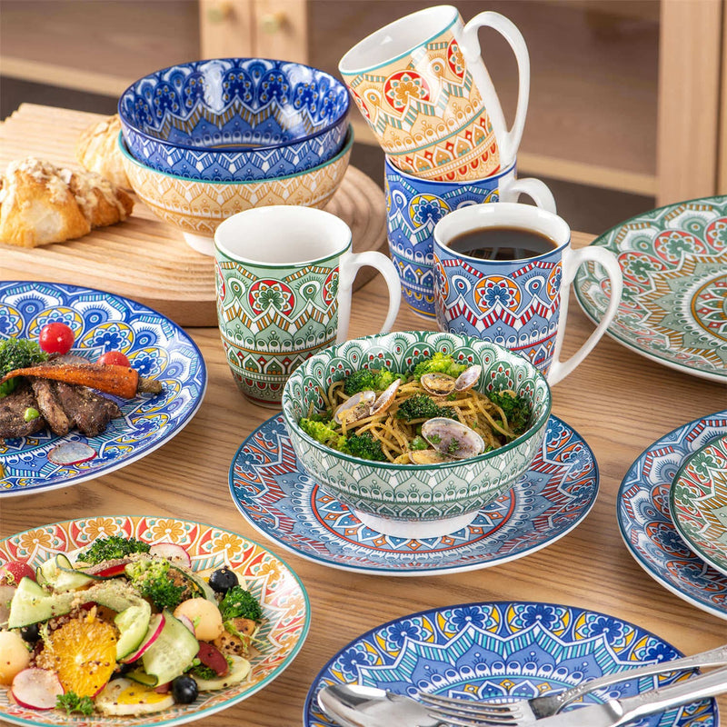 Mandala 16 Piece Dinnerware Set - Image 2