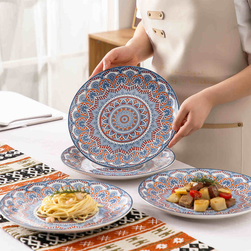 Mandala Dinner Plates Set of 4 - Image 2