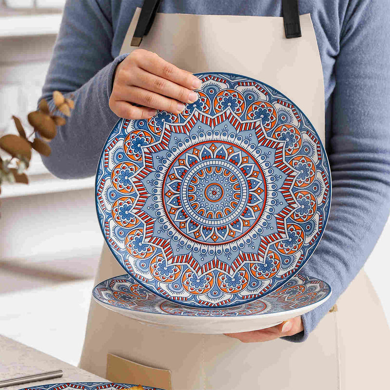 Mandala Dinner Plates Set of 4 - Image 5