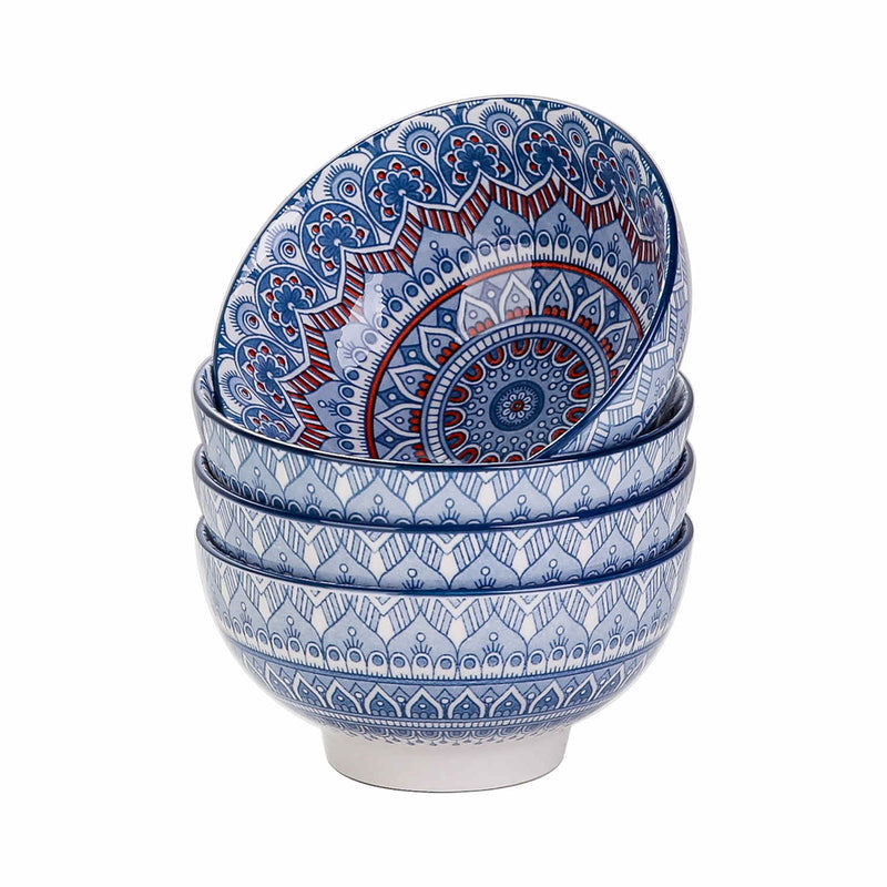 Mandala Cereal Bowls Set of 4 - Image 7