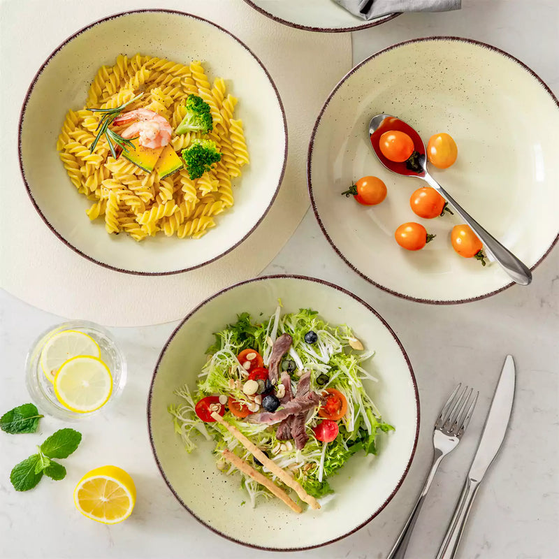 Navia Pasta Bowls Set of 4 - Image 9