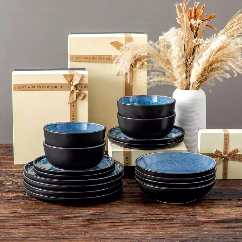 Playa 16 Piece Glossy Dinnerware Set - Image 34
