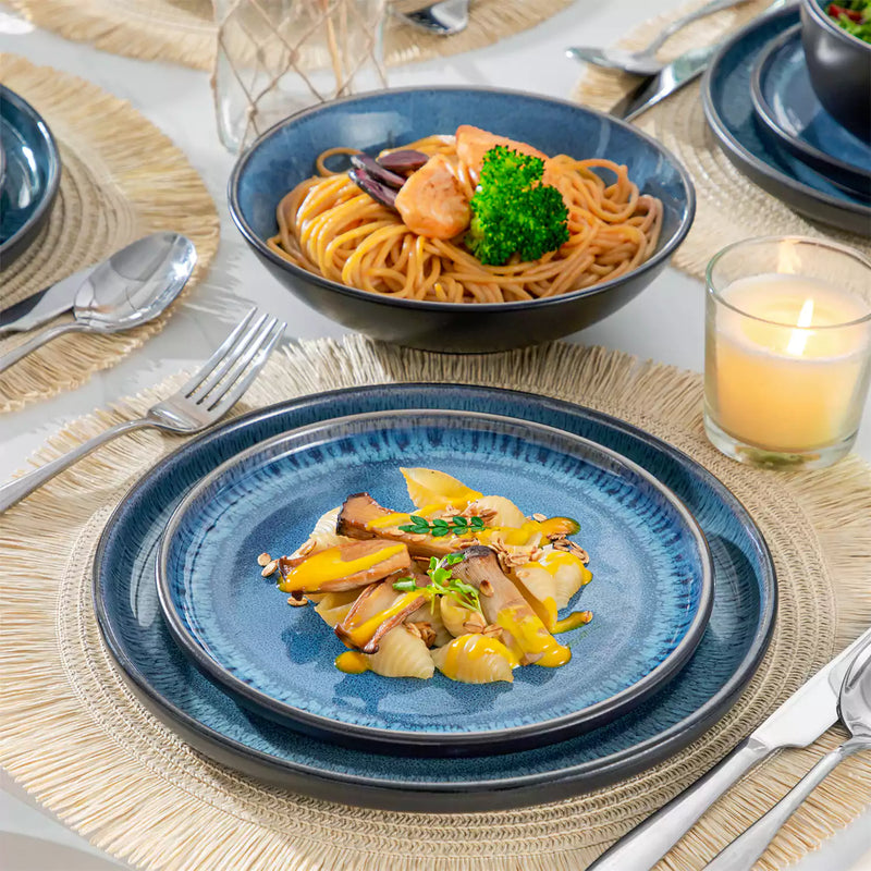 Playa 24 Piece Glossy Dinnerware Set - Image 10