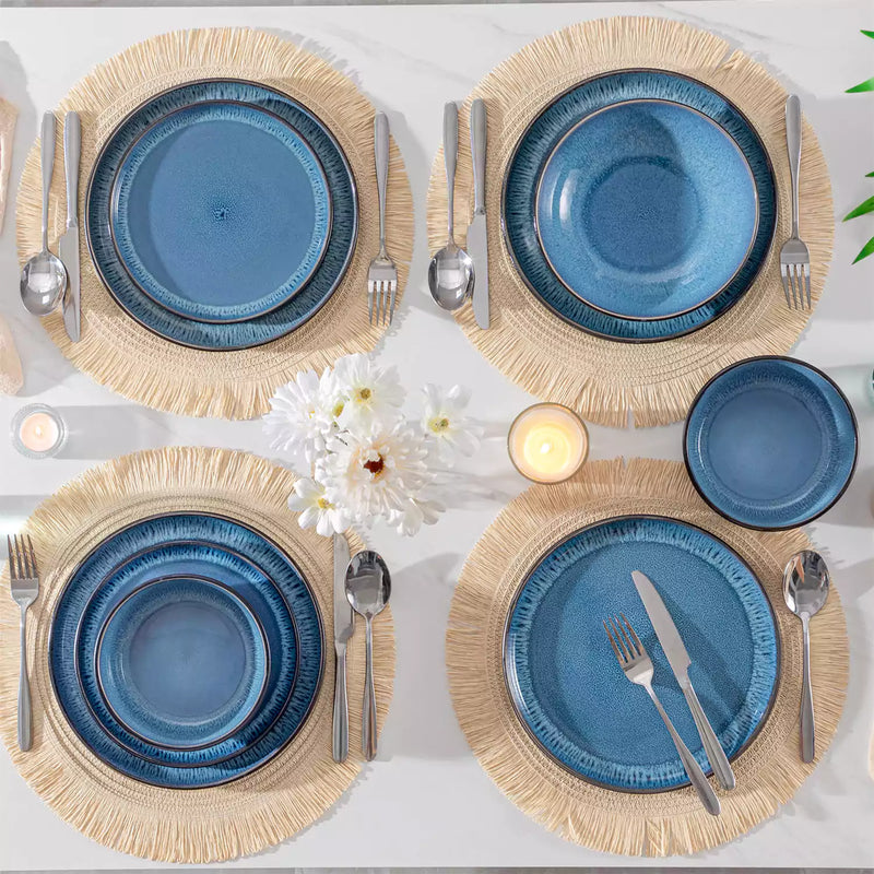 Playa 24 Piece Glossy Dinnerware Set - Image 12