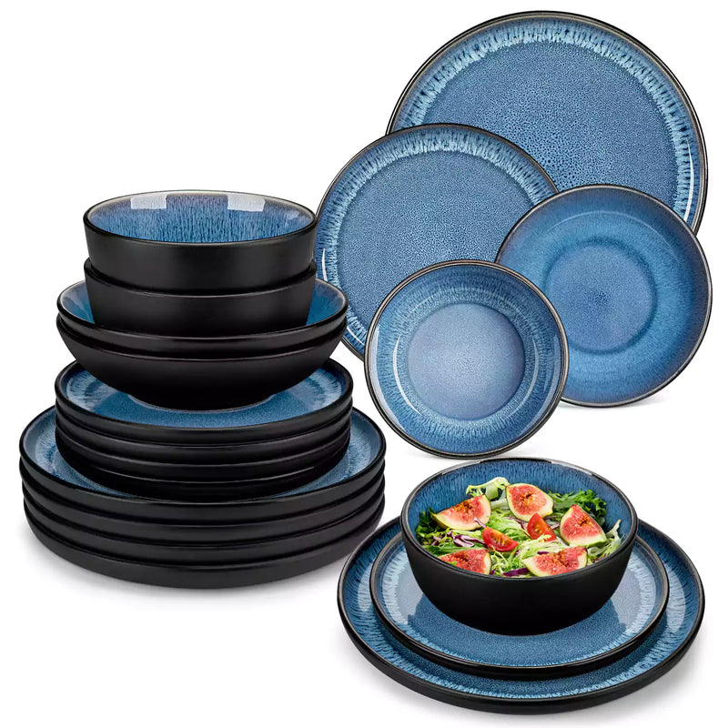 Playa 24 Piece Glossy Dinnerware Set - Image 8