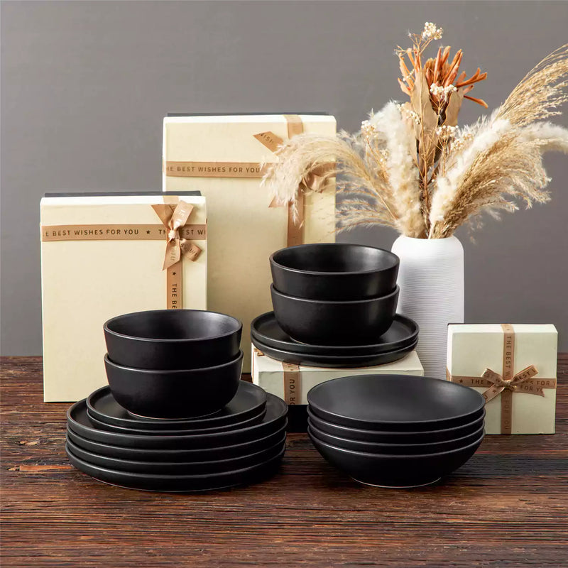 Playa 16 Piece Matte Dinnerware Set - Image 6
