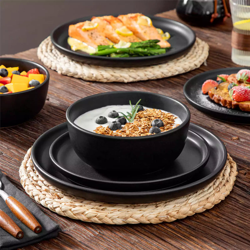 Playa 18 Piece Matte Dinnerware Set - Image 4
