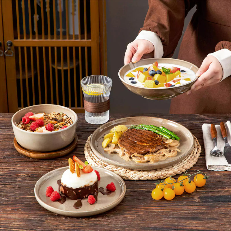 Playa 16 Piece Glossy Dinnerware Set - Image 24