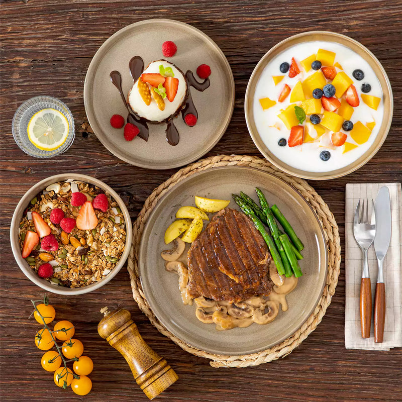 Playa 16 Piece Glossy Dinnerware Set - Image 21