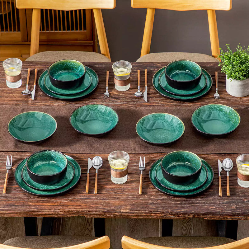 Playa 16 Piece Glossy Dinnerware Set - Image 37