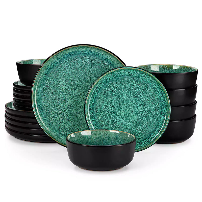 Playa 18 Piece Glossy Dinnerware Set - Image 19