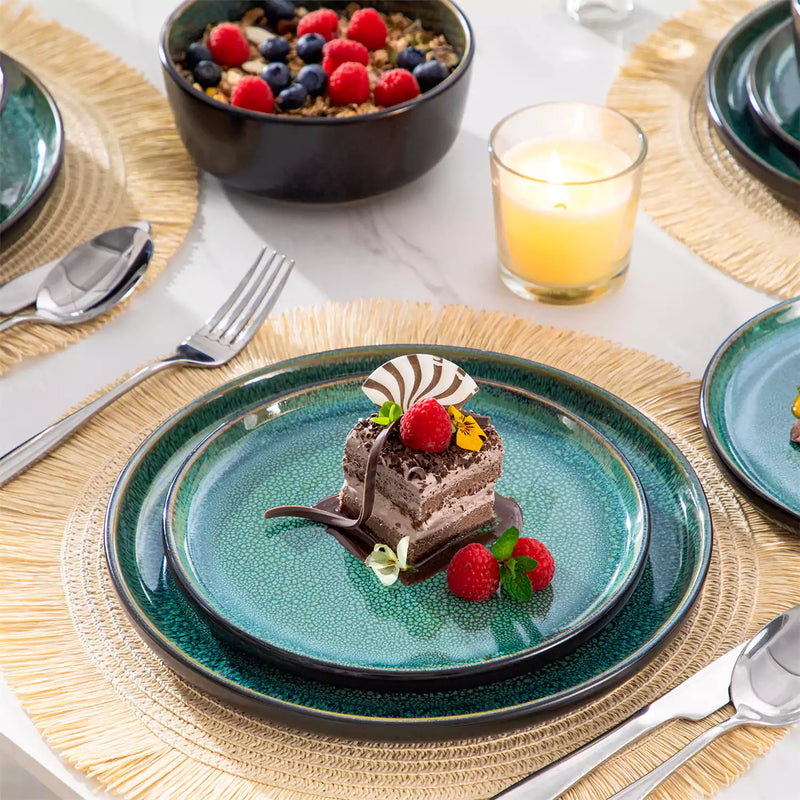 Playa 24 Piece Glossy Dinnerware Set - Image 3
