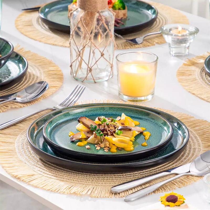 Playa 24 Piece Glossy Dinnerware Set - Image 4