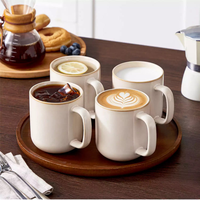 Playa Gentlely Curved Mugs Set of 4, 16oz - Image 3