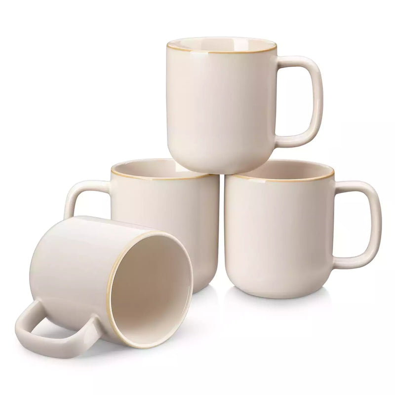 Playa Gentlely Curved Mugs Set of 4, 12oz - Image 6