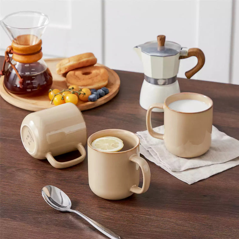 Playa Gentlely Curved Mugs Set of 4, 16oz - Image 7