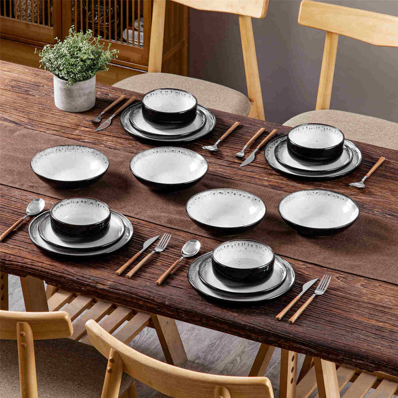 Playa 16 Piece Glossy Dinnerware Set - Image 16
