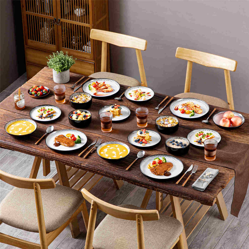 Playa 16 Piece Glossy Dinnerware Set - Image 15