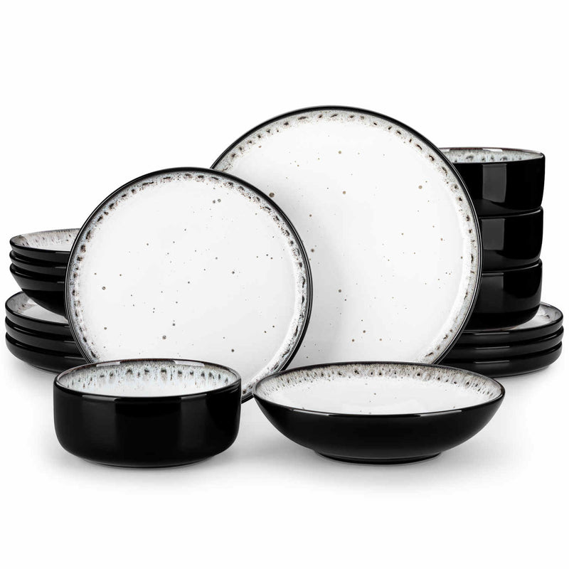 Playa 16 Piece Glossy Dinnerware Set - Image 14