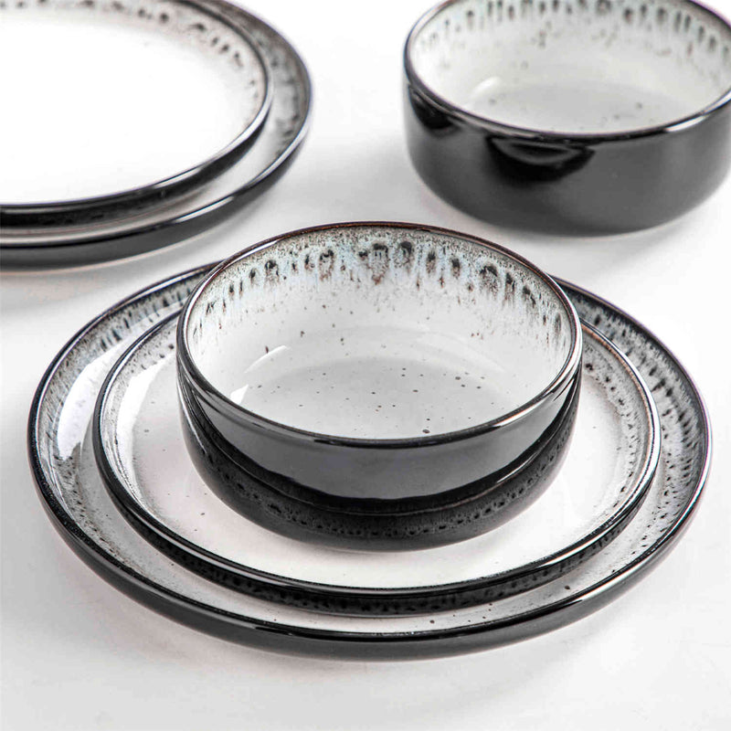 Playa 18 Piece Glossy Dinnerware Set - Image 17