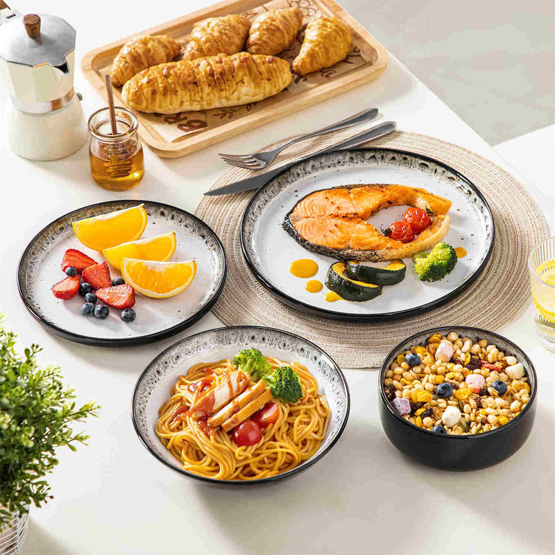 Playa 24 Piece Glossy Dinnerware Set - Image 16