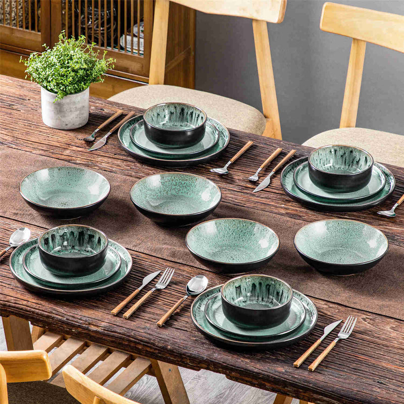 Playa 16 Piece Glossy Dinnerware Set - Image 12