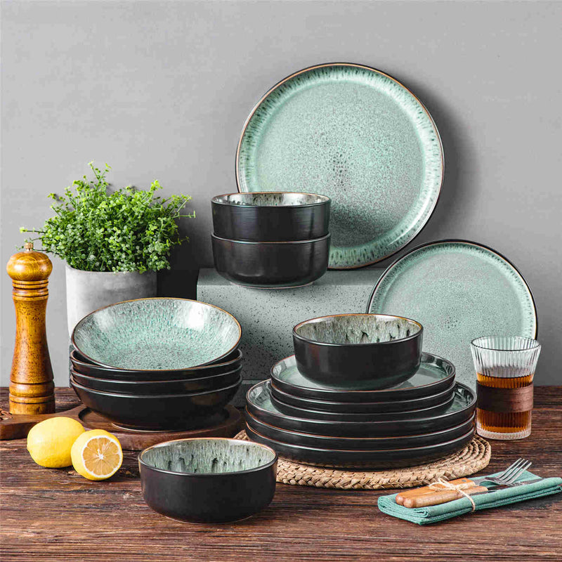 Playa 16 Piece Glossy Dinnerware Set - Image 11